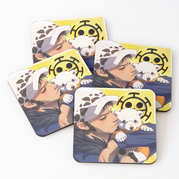 Item preview, Trafalgar Law and baby Bepo designed and sold by mochateadraw.