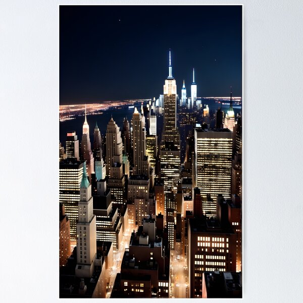 New York from Above Poster