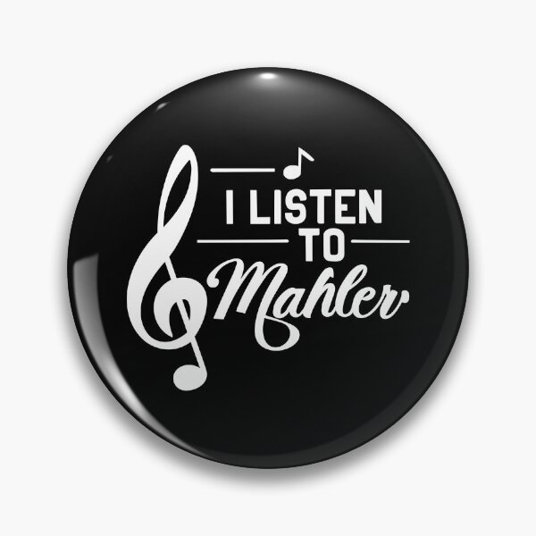 Item preview, Listening to the Notes of Mahler - in white designed and sold by EmeraldMusic.