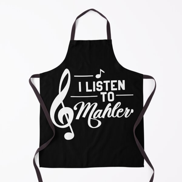 Item preview, Listening to the Notes of Mahler - in white designed and sold by EmeraldMusic.
