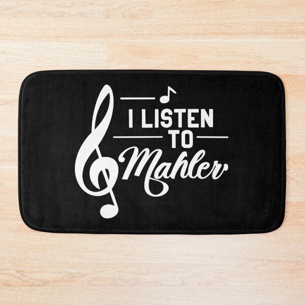 Item preview, Listening to the Notes of Mahler - in white designed and sold by EmeraldMusic.