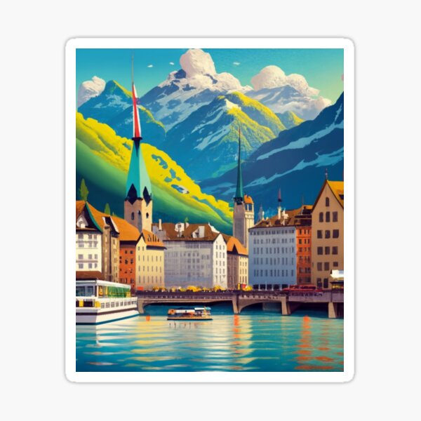 Item preview, Serenade in Lucerne designed and sold by ArtsDestination.
