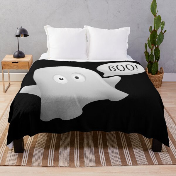 Item preview, Ghost Cute Boo Halloween | Black designed and sold by Teenker.