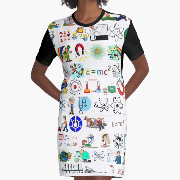 #Physics #alphabet #letter #isolated #colorful #text #puzzle #letters #color #message #love #abstract #foam #kids #illustration #word #children #child #font #abc #sign #school #cube #art #horizontal Graphic T-Shirt Dress