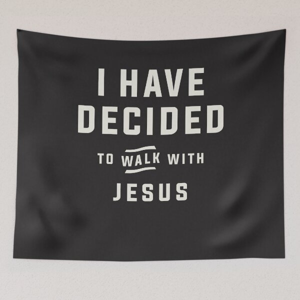 Item preview, Choosing to Walk With Jesus - Christian Quote designed and sold by cidolopez.