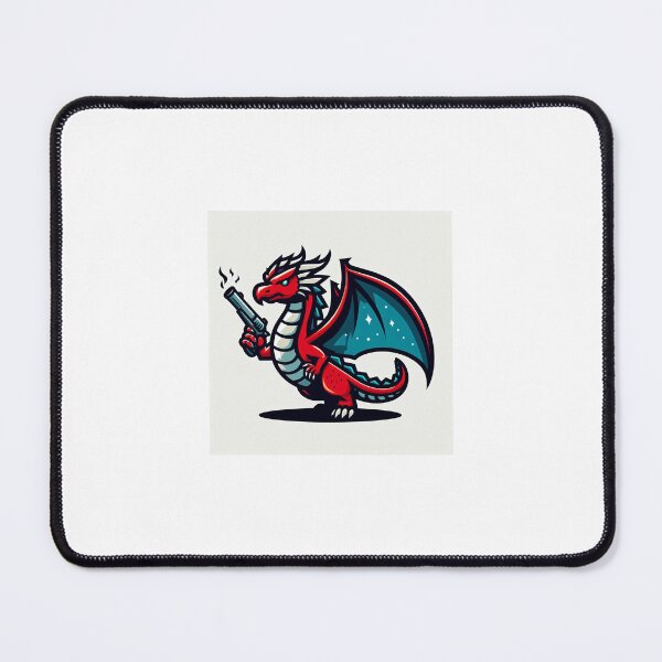 Item preview, Big red dragon designed and sold by drawsodart.