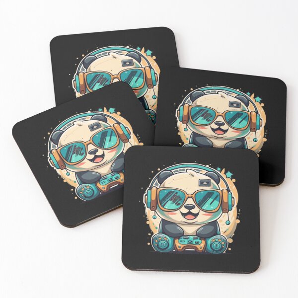 Item preview, Cute Panda Playing Game designed and sold by Daria-Shop.