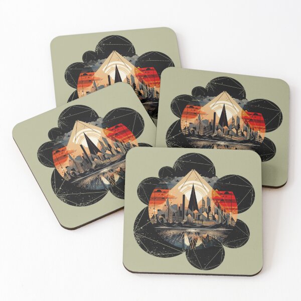 Item preview, Urban Elegance, Dive into the Nighttime Metropolis designed and sold by FairX.
