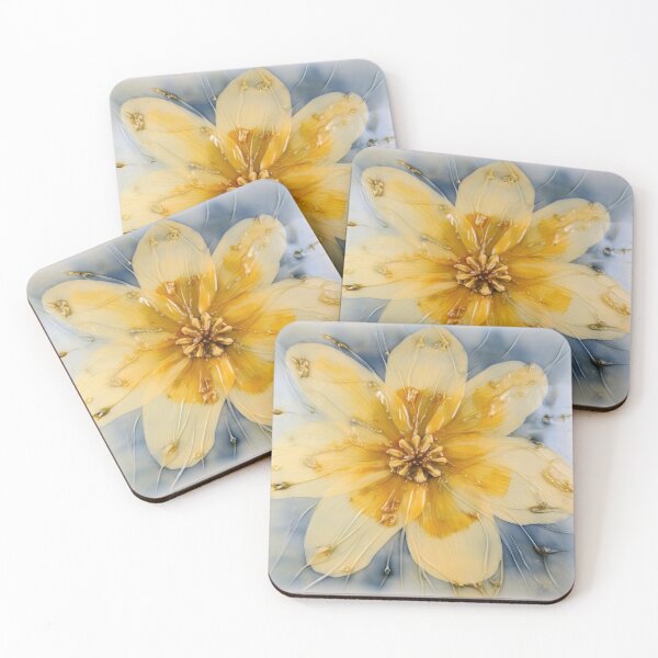 Item preview, Encaustic wax and watercolor flower, fungi and grasses 15 designed and sold by EmilyDayDreams.