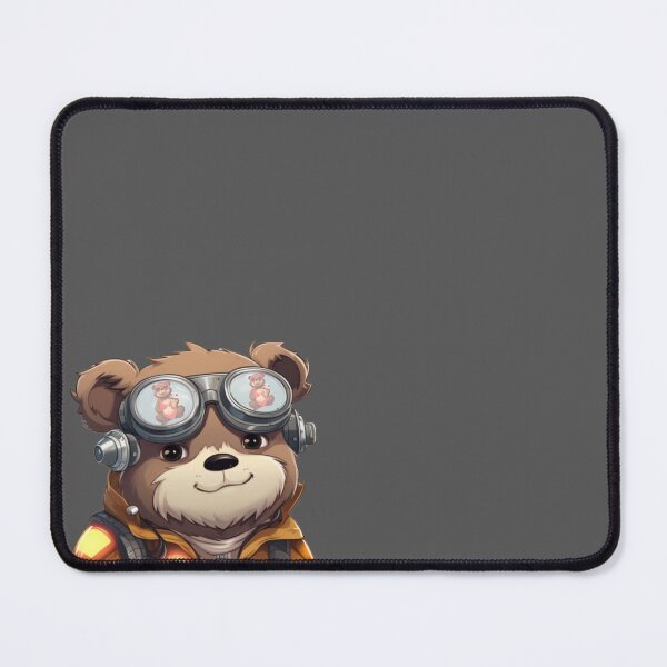 Item preview, Futuristic Playful Bear Art - Unique Redbubble Design designed and sold by Blendfactor.