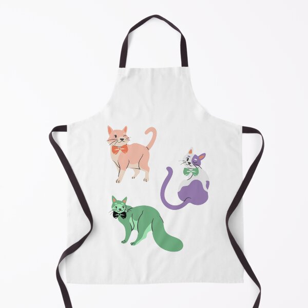 Item preview, Colorful Cats with Bowties Design designed and sold by CarefulCreation.