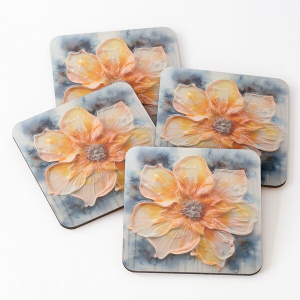 Item preview, Encaustic wax and watercolor flower, fungi and grasses 16 designed and sold by EmilyDayDreams.