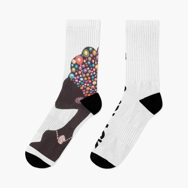Item preview, Brushstrokes of Culture and Empowerment: Art by Black Women in Pointillism 100% black designed and sold by ArtisticUiverse.