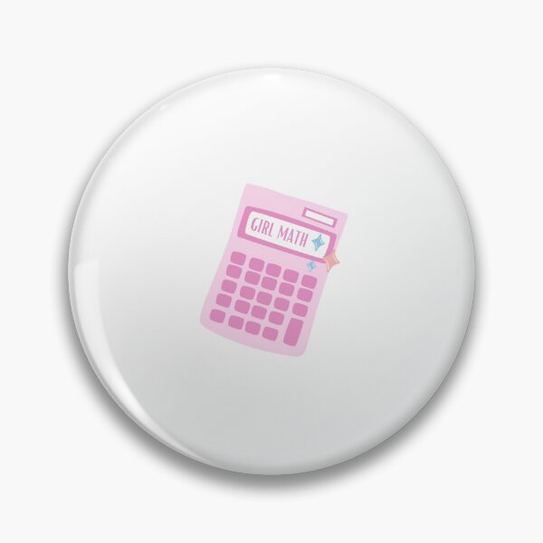 Item preview, Girl Math Calculator designed and sold by Mads Made Designs.