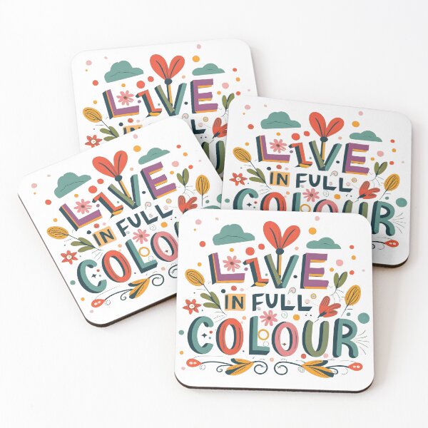 Item preview, Embrace the Vibrant Palette of Life: Joyful Typography designed and sold by TYPOGraphy-101.