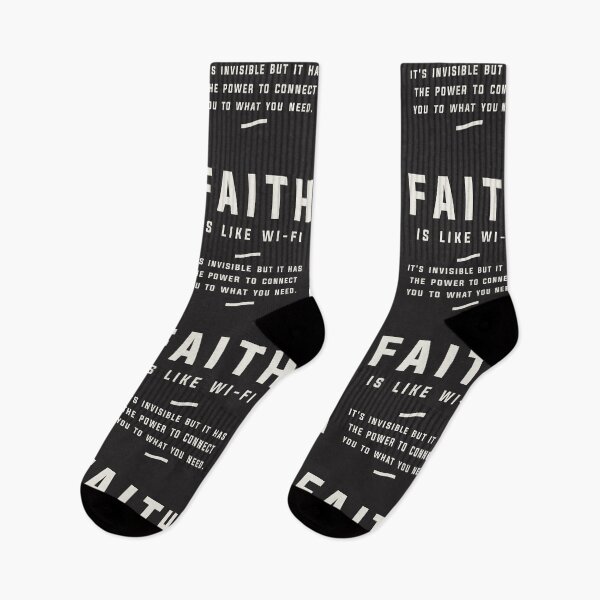 Item preview, Invisible Power of Faith Christian Quote designed and sold by cidolopez.