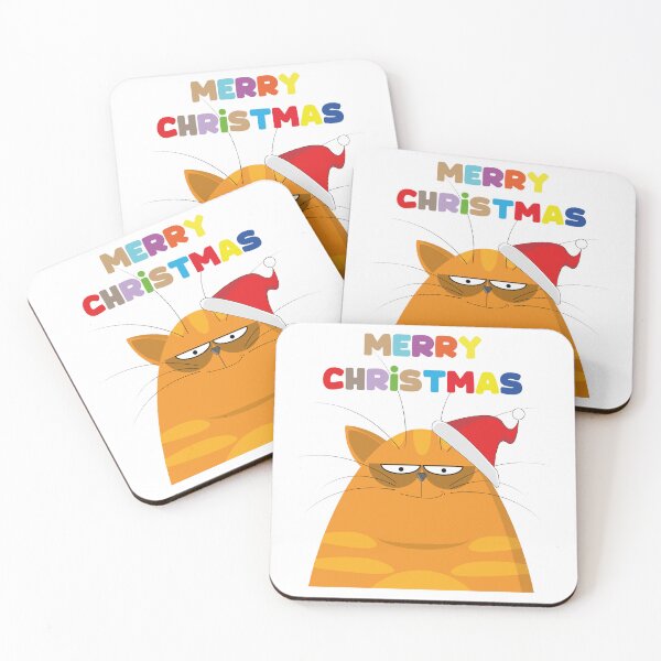 Artikelvorschau, Weihnachtskatze schlaflos entworfen und verkauft von Rookies Crafts.