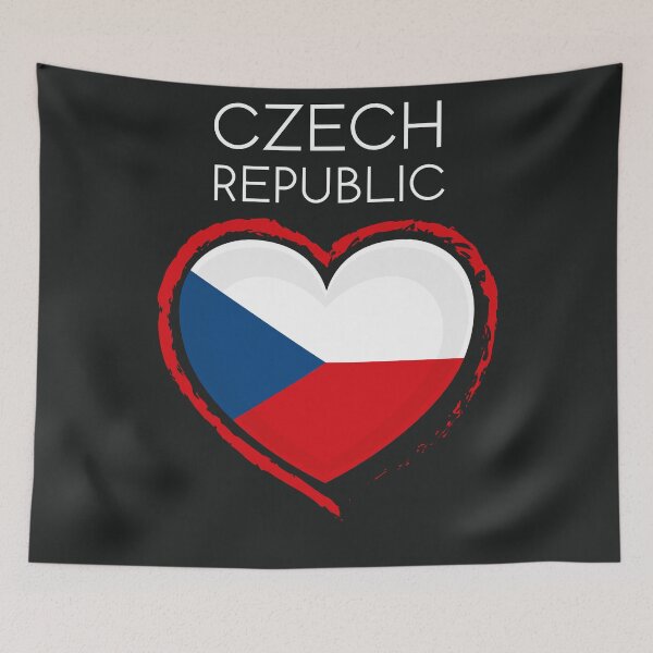 Item preview, Czech Republic Flag - Czech Republic Love designed and sold by Sketch-Shack.