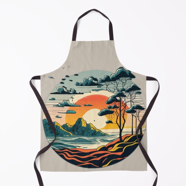 Item preview, Japanese style sunset 4 designed and sold by rayo-art.