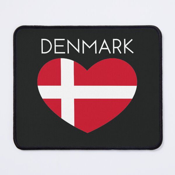 Item preview, Denmark Flag - Denmark Love designed and sold by Sketch-Shack.