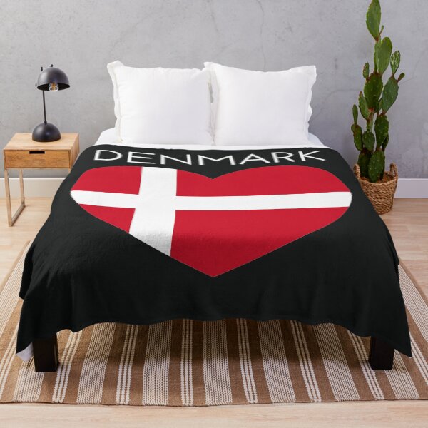 Item preview, Denmark Flag - Denmark Love designed and sold by Sketch-Shack.