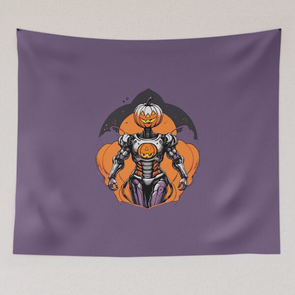 Item preview, Fear the Halloween Cyborg Monster designed and sold by Bratak.