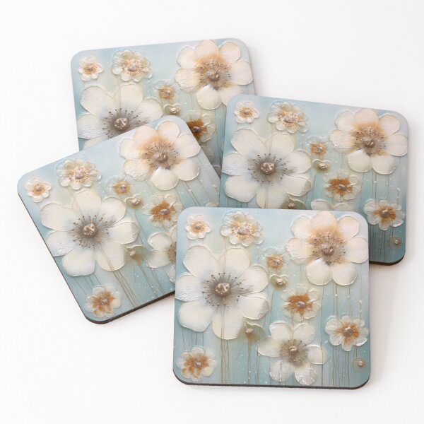 Item preview, Encaustic wax and watercolor flower, fungi and grasses 20 designed and sold by EmilyDayDreams.