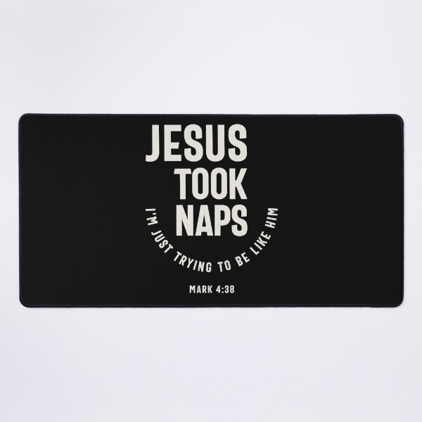 Item preview, Following Jesus Example Mark 4:38 Quote designed and sold by cidolopez.