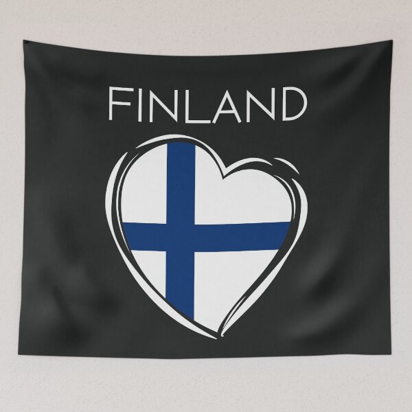 Item preview, Finland Flag - Finland Love designed and sold by Sketch-Shack.