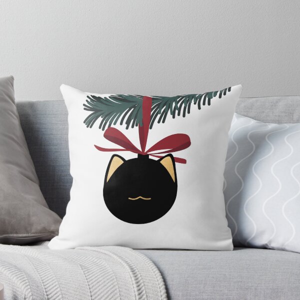 Item preview, Meowrry bauble (black, white) designed and sold by blursbyai.