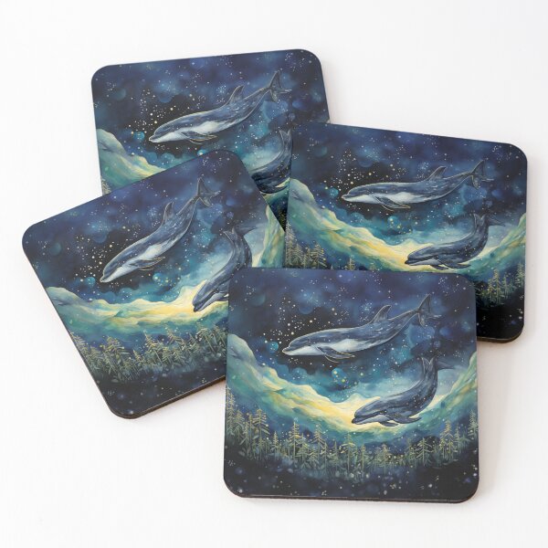 Item preview, Humpback whales fairytale designed and sold by Sunnygie.