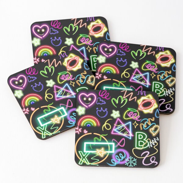 Item preview, Neon color pattern, neon color splendor, various light feast, beautiful color feast, beautiful colors, colorful combination pattern designed and sold by zzzozzo.