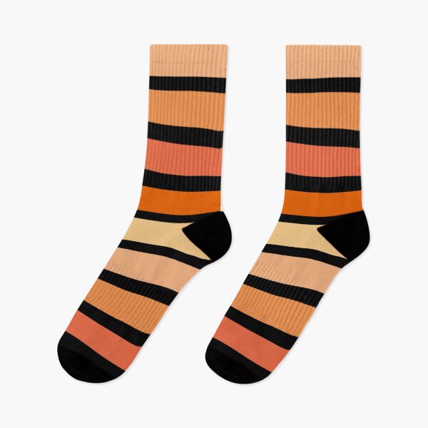 Item preview, patterns of orange stripes designed and sold by zzzozzo.
