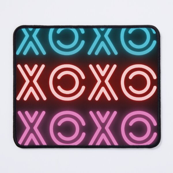 Item preview, XOXO in Blue, Red, and Pink Neon Color designed and sold by erkabees.