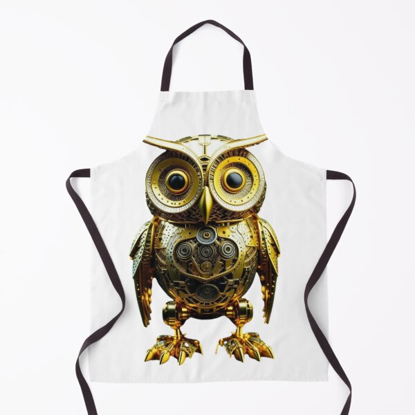 Item preview, Robot Owl Inspired designed and sold by Redlimeclothing.