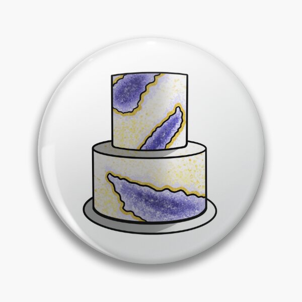 Item preview, Geode Cake designed and sold by honeybeepaper.