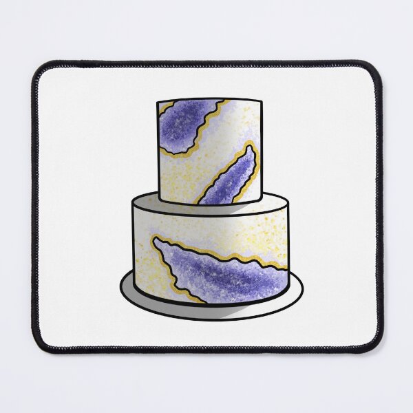 Item preview, Geode Cake designed and sold by honeybeepaper.