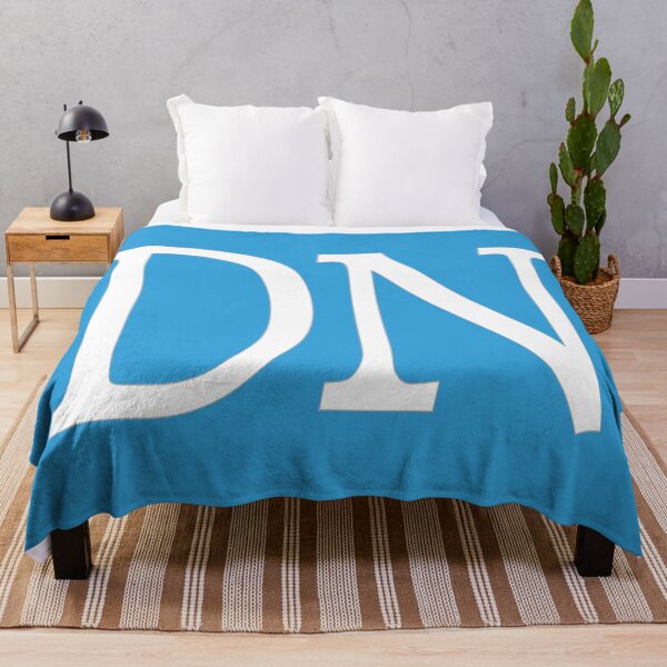 Item preview, DN Initials Monogram Elegant White Letters designed and sold by Jeallan Designs.