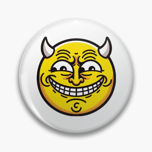 Item preview, Cheeky Chuckles: The Devilish Emoji's Day Out designed and sold by StickerNestHQ.