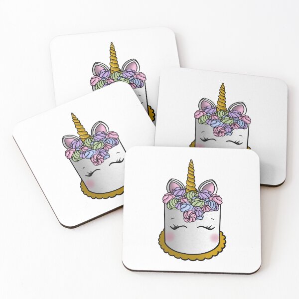 Item preview, Unicorn Cake designed and sold by honeybeepaper.