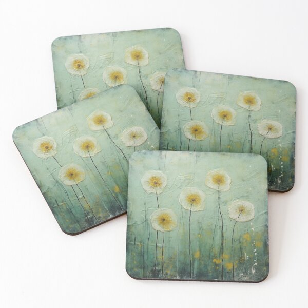 Item preview, Encaustic wax and watercolor flower, fungi and grasses 21 designed and sold by EmilyDayDreams.