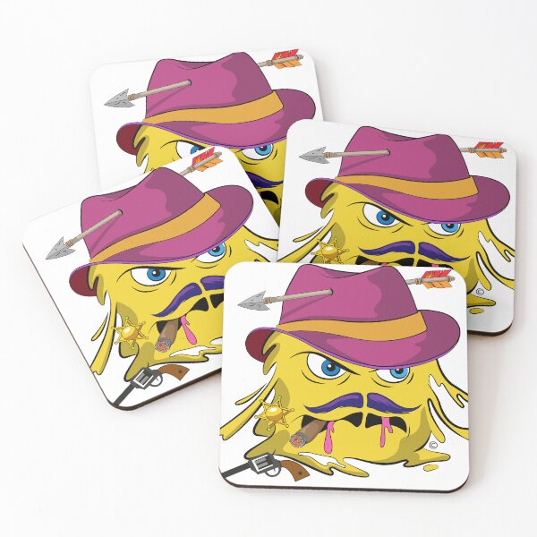 Item preview, Slime Monster Cowboy Yellow designed and sold by AndreOwl.