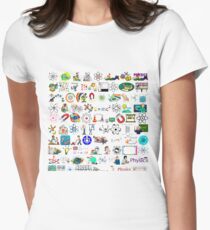 Physics, Laptop Skin, #Physics, #Laptop, #Skin, #LaptopSkin, #Skins, #LaptopSkins Women's Fitted T-Shirt