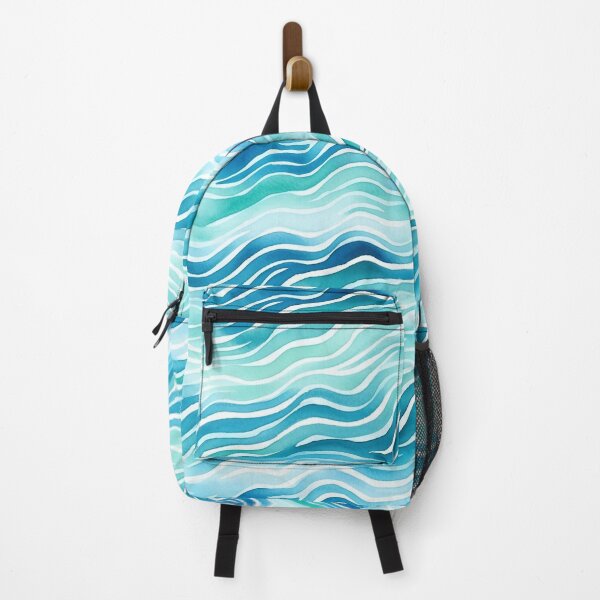 Item preview, Abstract Sea Waves Watercolor Pattern #1 designed and sold by NatureSight.