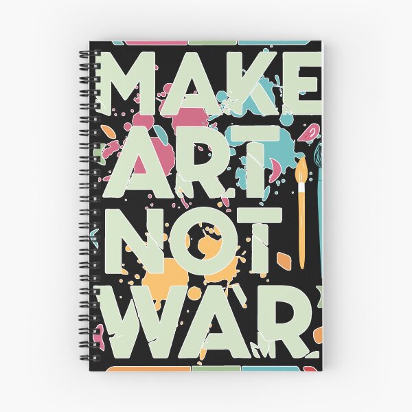 Item preview, "Make Art Not War" - Art Paint designed and sold by wazhyp.