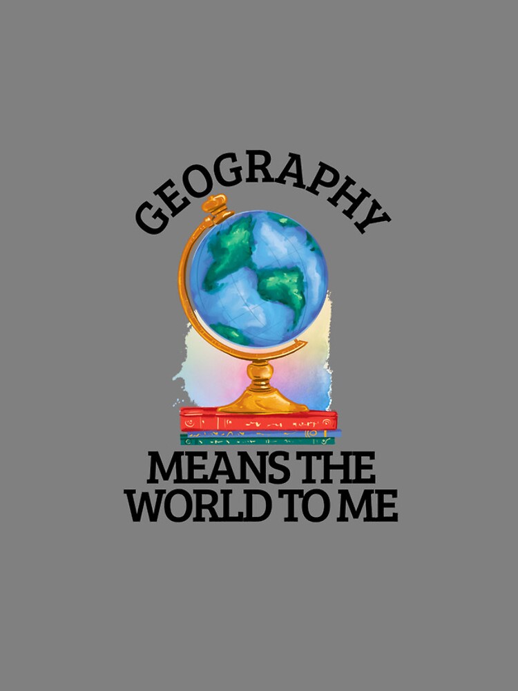 Aperçu 4 sur 4. Coque iPhone avec l'œuvre Geography Means The World To Me Funny Geography Gear créée et vendue par DynamicDesign.