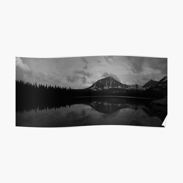 Davis Lake Evening, Eastern Sierra Poster