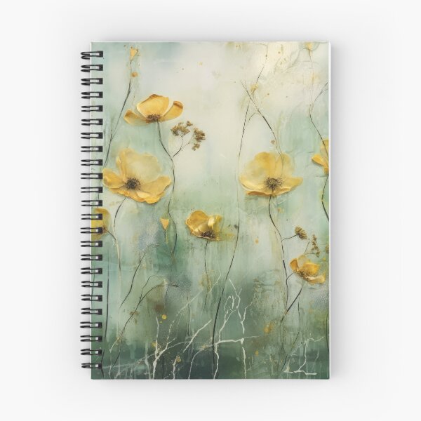 Item preview, Encaustic wax and watercolor flower, fungi and grasses 22 designed and sold by EmilyDayDreams.