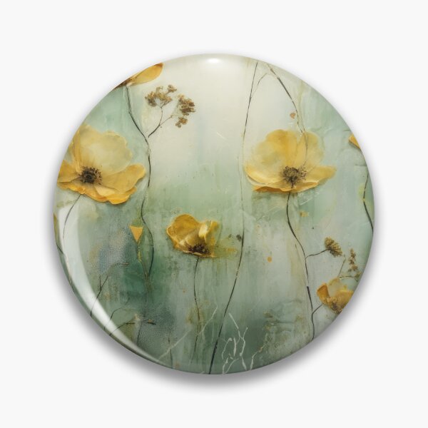 Item preview, Encaustic wax and watercolor flower, fungi and grasses 22 designed and sold by EmilyDayDreams.