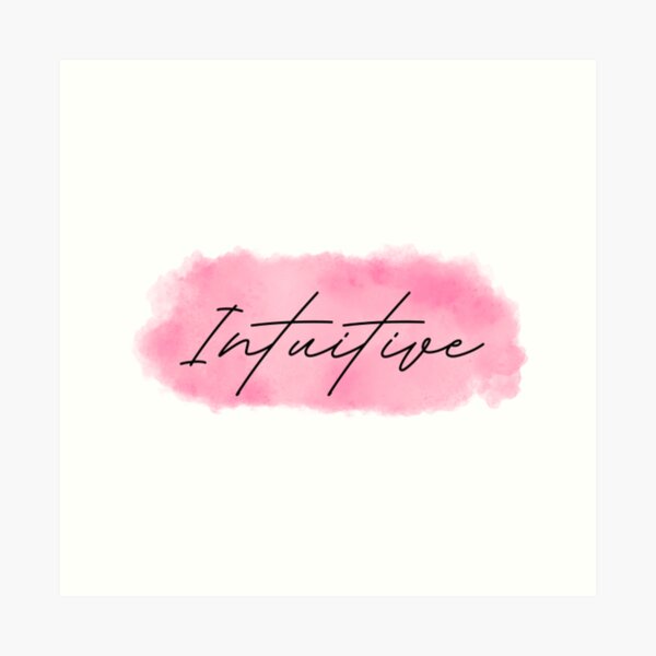 Item preview, Intuitive designed and sold by What Your Mind Needs.